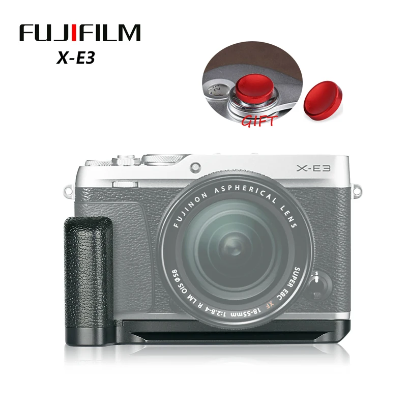 Металлическая ручка Meike для фотоаппарата Fuji Fujifilm MK XE3G XE3|Батарейные ручки| |