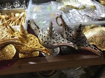 Лампа Алладина красивая коллекция Тибет Аладдина, Джина керосиновая лампа