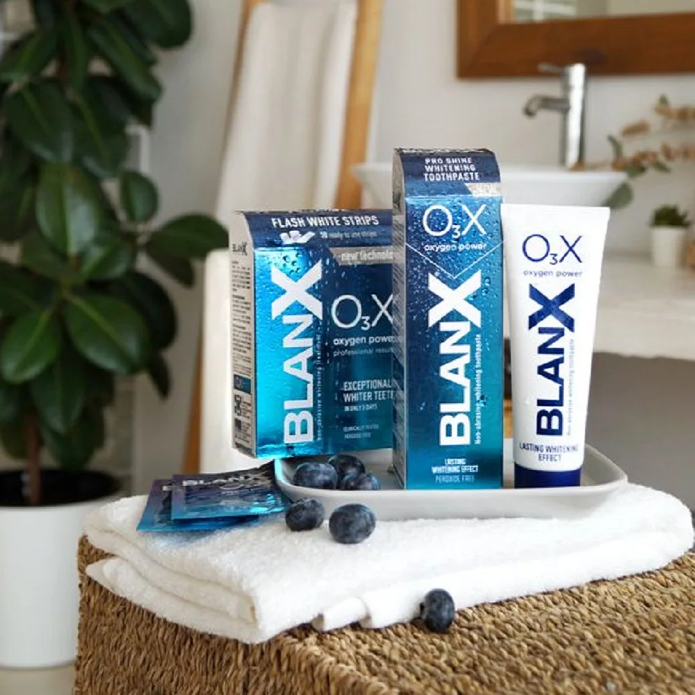 Отбеливающие полоски BlanX O3X Сила Кислорода | Красота и здоровье