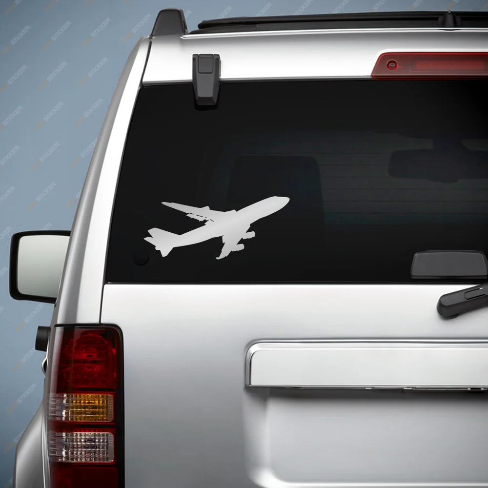 Наклейка на авиационный самолёт Boeing 747 виниловая наклейка автомобиль-Boeing.