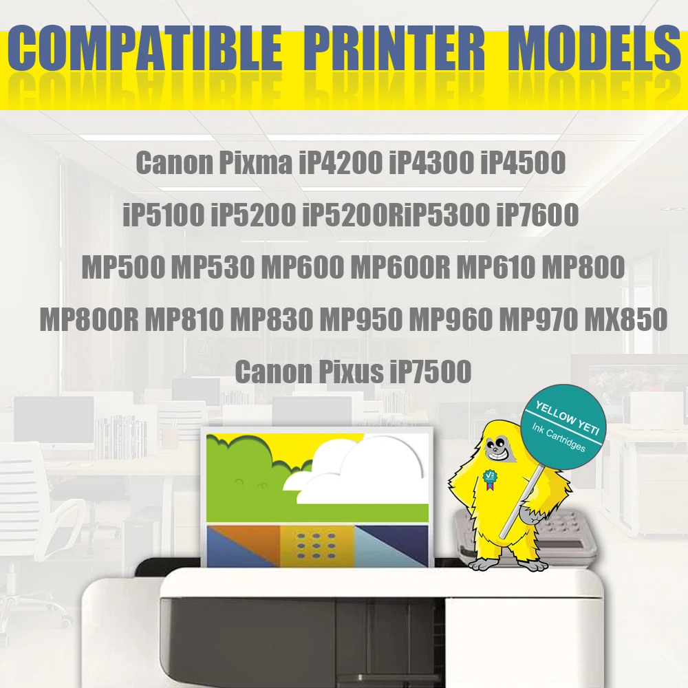 12 шт. совместимые чернильные картриджи PGI 5 CLI 8 PGI5 CLI8 для Canon PIXMA MP530 MP600 MP800 MP500 iP4200