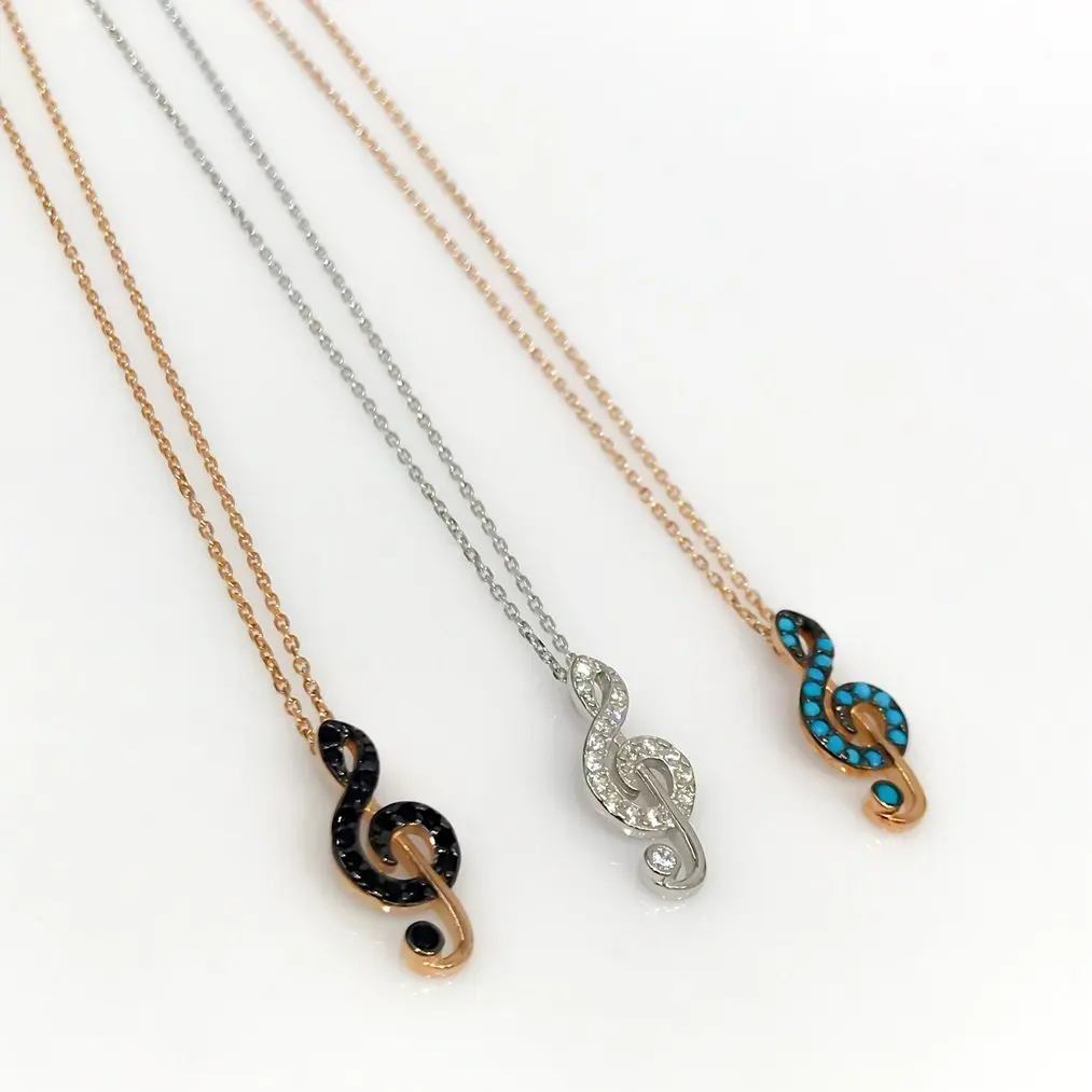 

Left Switch Gold Model Silver Necklace