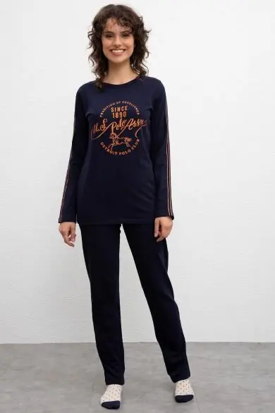 

U.S. POLO ASSN. Navy Blue Pajamas Set
