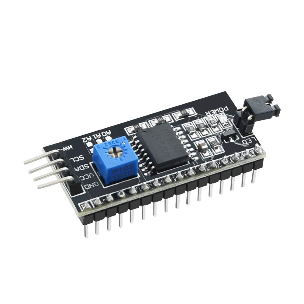1 шт. SAMIORE робот серийный модуль платы Порт PCF8574 IIC/I2C/TWI/SPI интерфейс 1602 ЖК дисплей i2c
