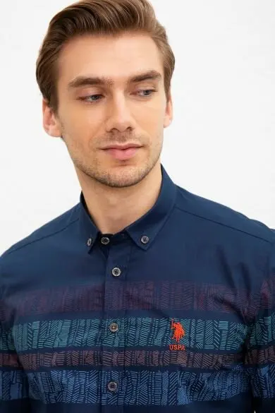 U.S. POLO ASSN. Slim Shirt | Мужская одежда