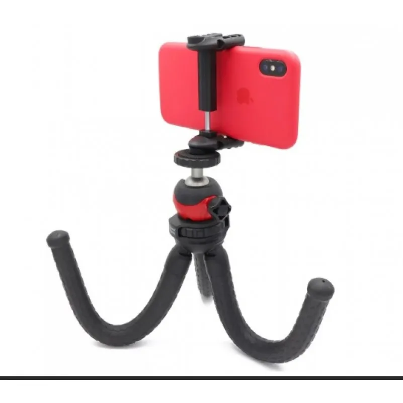 Штатив тренога для телефона с гибкими ножками (Черный)|Штативы| |