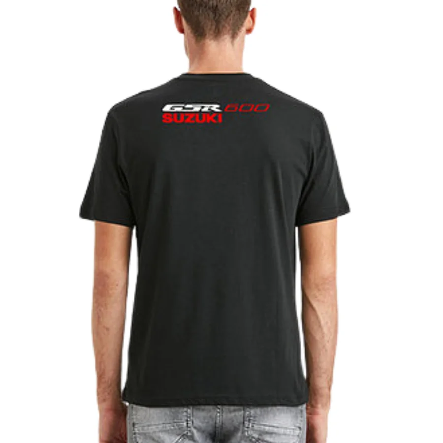 

New Fashion Spring Men's O neck Short Sleeve Tshirt Suzuki GSR Printed 100% Cotton Casual Crew Neck Summer T-shirt