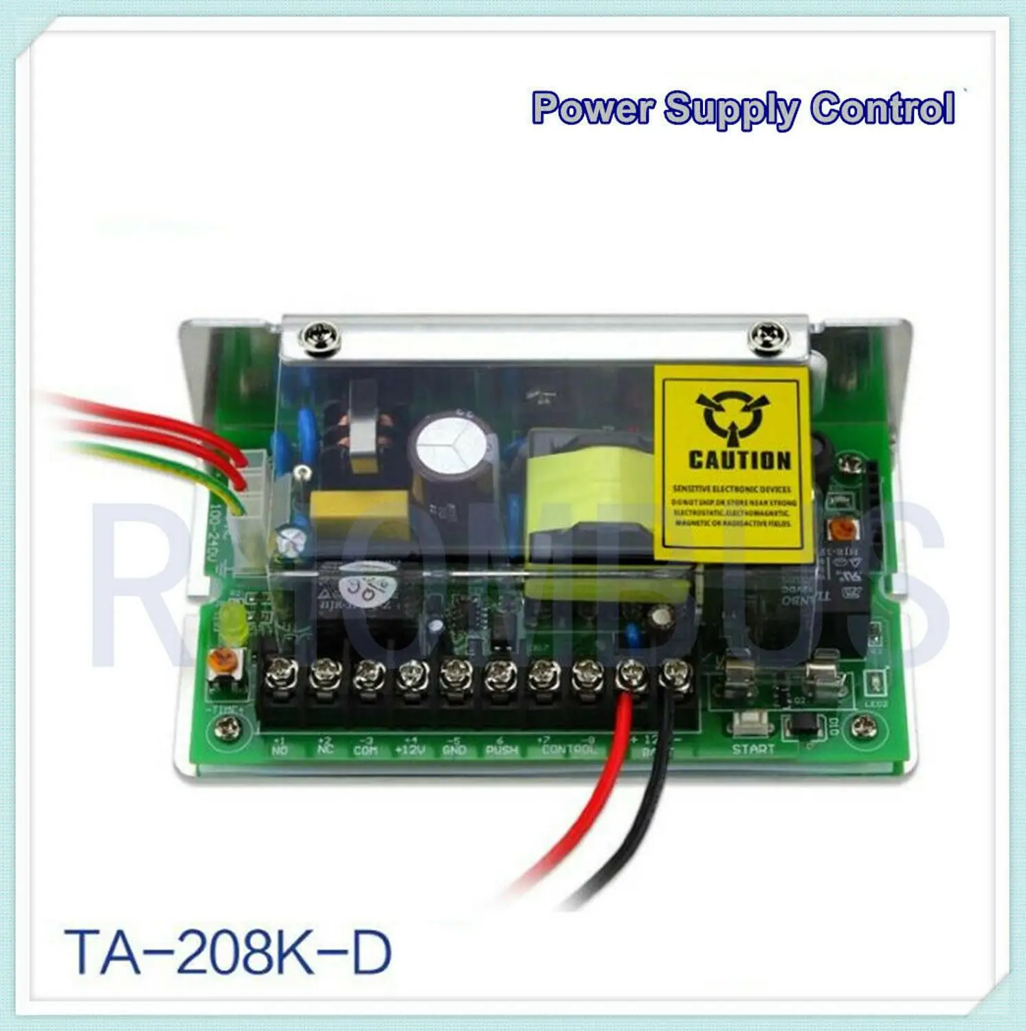 AC100 240V to 12V/5A источник питания с контролем доступа поддержка резервного
