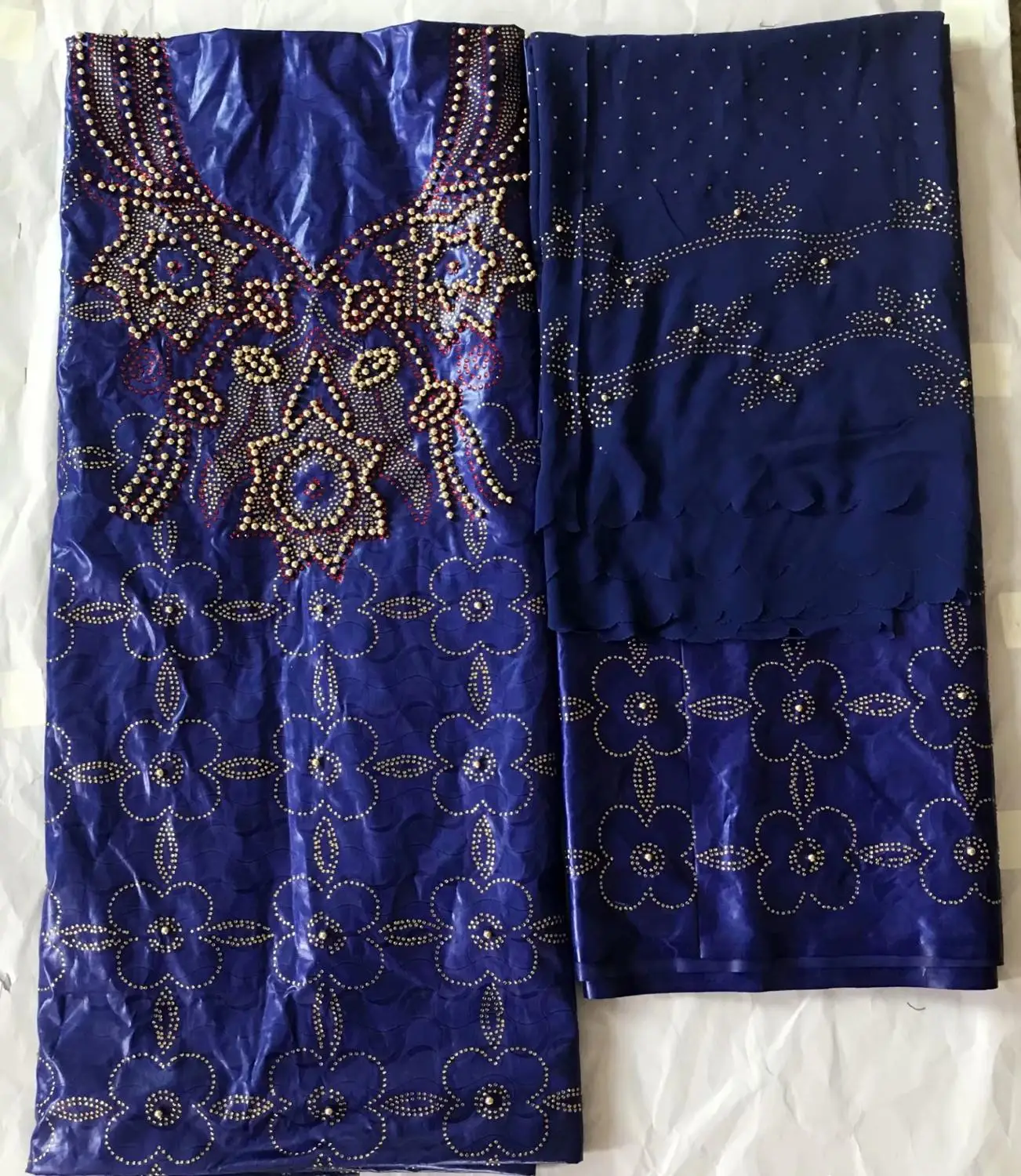 Африканская лучшего качества Дубай атику ткань Getzner Bazin более богатые ткани