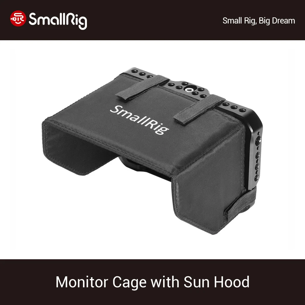 Клетка для монитора SmallRig с солнцезащитным козырьком SmallHD FOCUS OLED Series защитная
