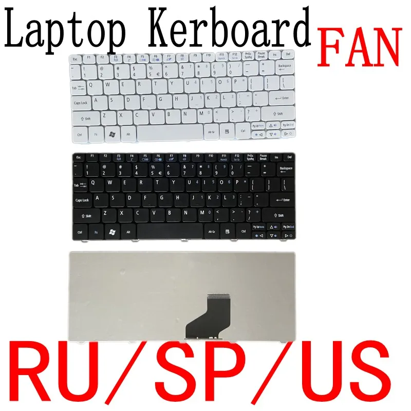 

Ноутбук с клавиатурой и клавиатурой для Acer Aspire 521 532 D255 D260 D270 пав70 пав80 KBI100A099 ZH9 для Gateway LT32 LT3201u