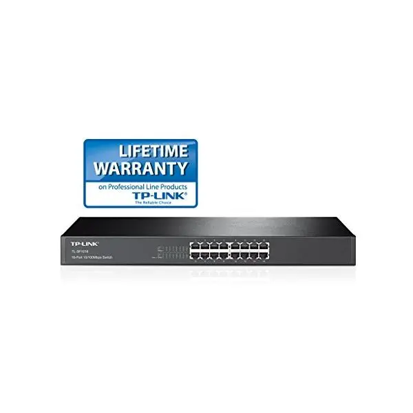 Шкаф переключатель TP LINK TL SF1016 16P Gigabit 10/100M 1 U 19&quot|KVM-переключатели| |