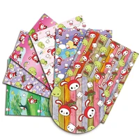 cartoon maizen diy hand stitched patchwork quilt baby in skirt family linen 140 cm us printed sewing kids fabric
