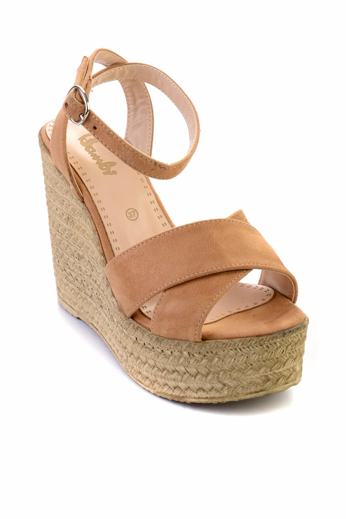 Бэмби верблюжьи женские сандалии F0368111172 | Обувь