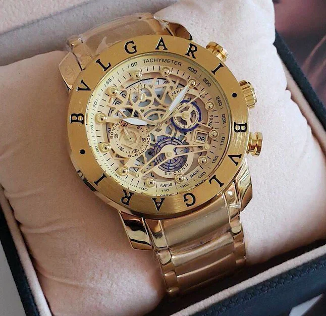 Mens Watches Stainless Steel Quartz Wristwatches | Наручные часы