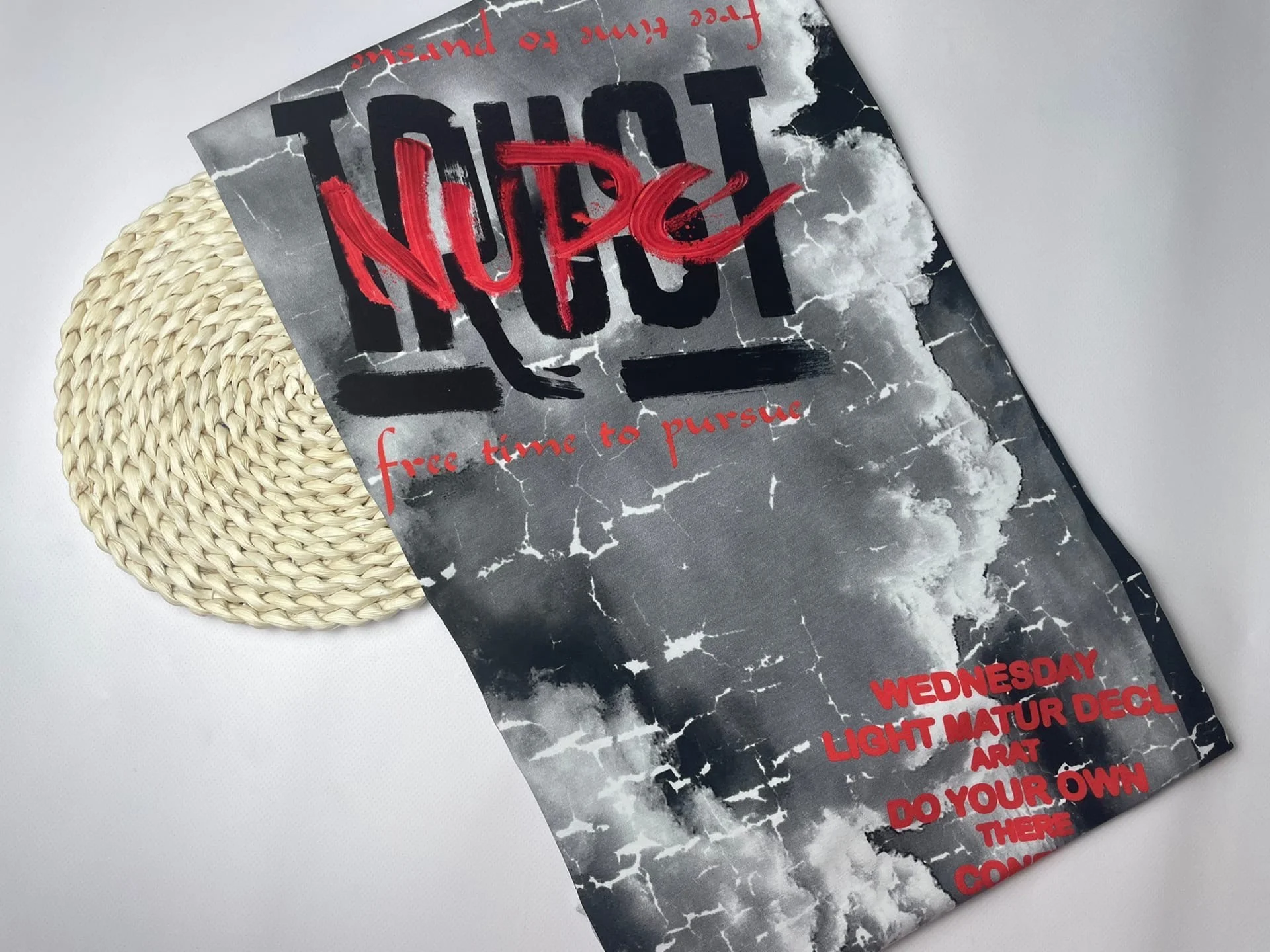 Ткань для шитья Трикотаж кулирка с лайкрой Купоны мужские ширина 180см Орел СССР