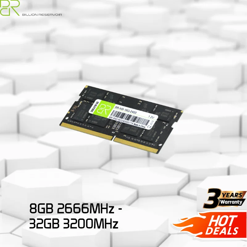 Оперативная память для ноутбука BR DDR4 4 ГБ 8 16 32 Sodimm DDR 2666 МГц 3200 Память ОЗУ |