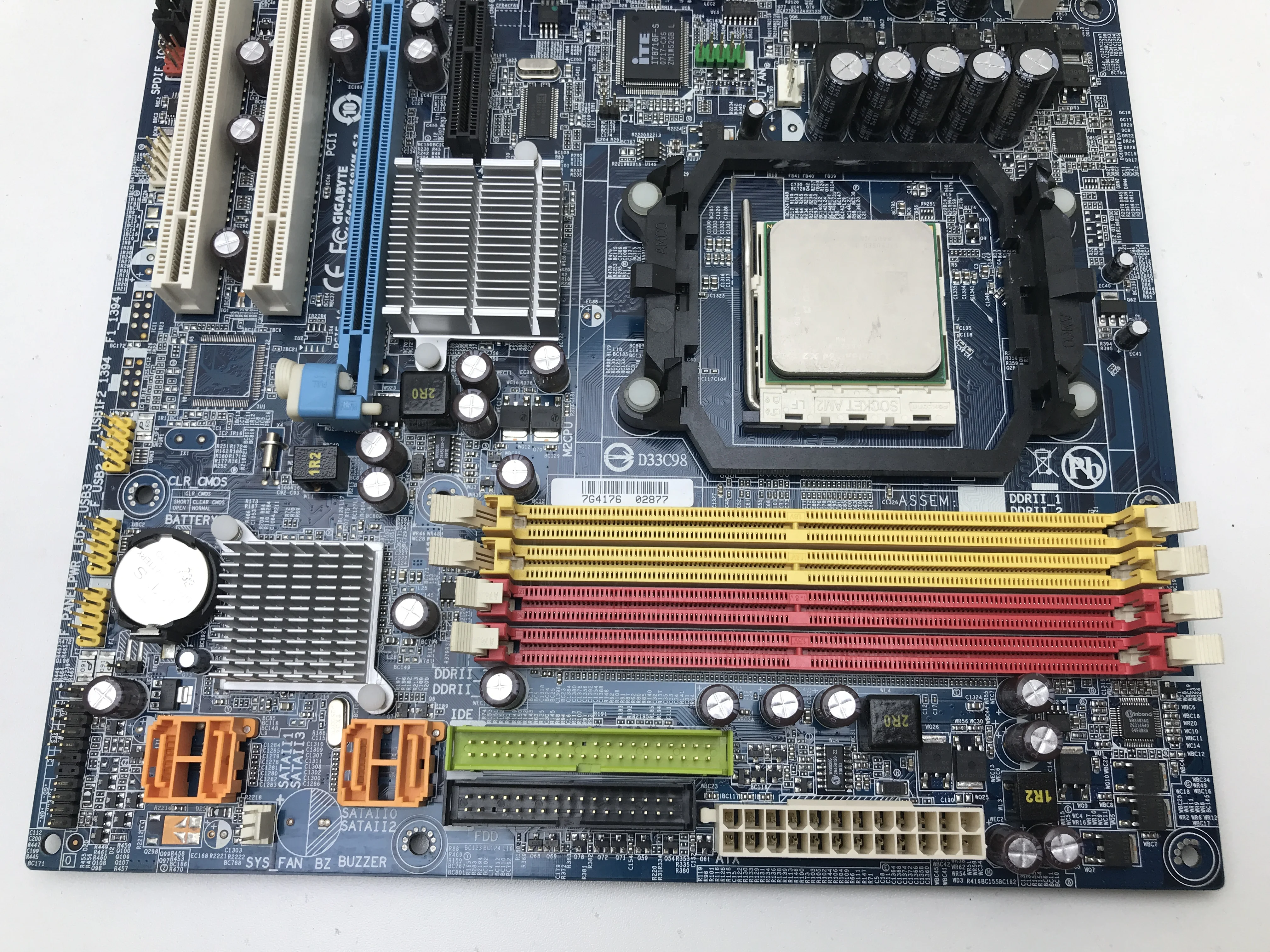 Материнская плата GIGABYTE GA-MA69VM-S2 (rev. 1.0) Socket AM2 +CPU +RAM | Компьютеры и офис