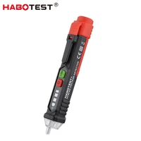 habotest voltage indicator non contact wire break detector smart electric tester ac 1000v hi low sensitivity sound light alarm