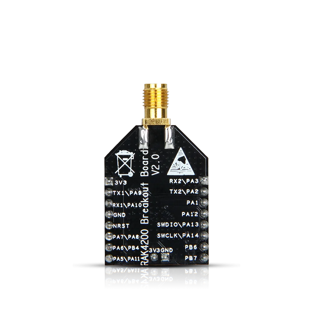 Коммутационная плата RAK4200 | STM32L071 MCU Микросхема Semtech SX1276 LoRa Форм фактор XBee Zigbee