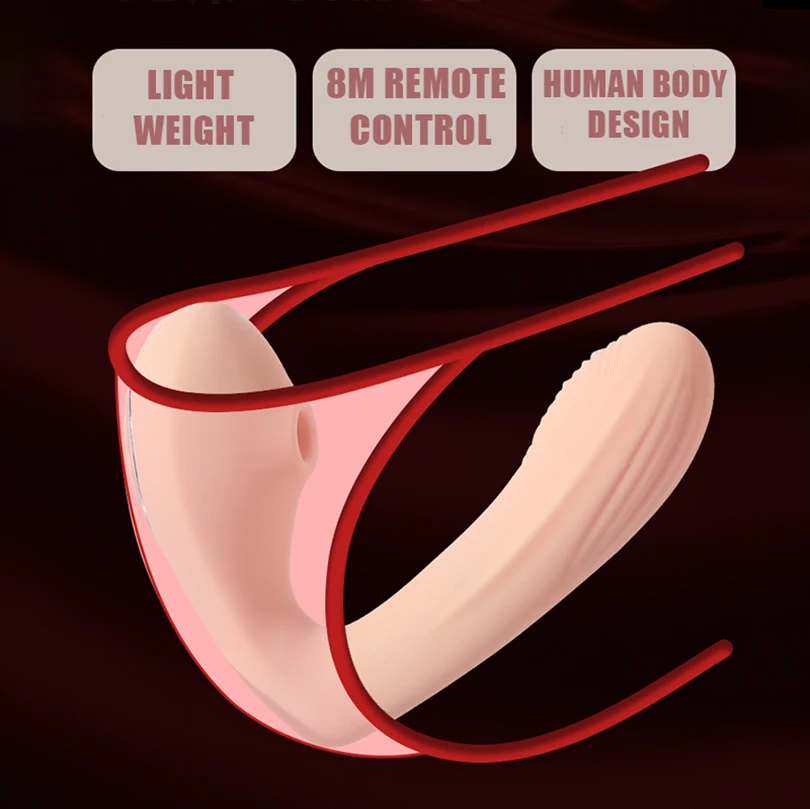 Фаллоимитатор-бабочка женский беспроводной с дистанционным управлением