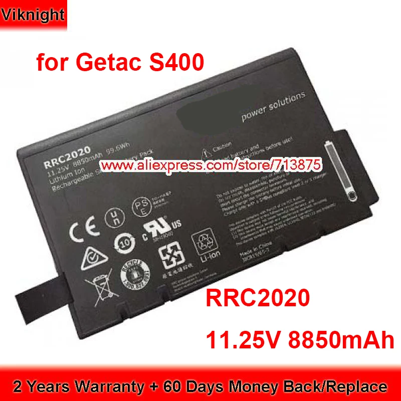 Новый аккумулятор RRC2020 ME202EK для Getac V100 V1010 V200 X500 ME202A BP3S3P2200 L 11 25 V 8850mAh