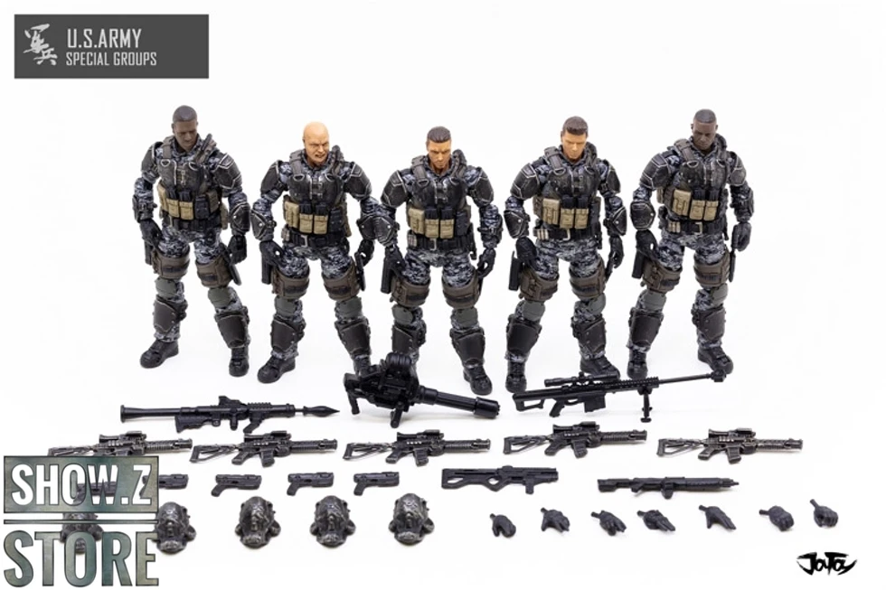 [Show. Z Store] JoyToy Dark Source 1/18 JTUS005 спецгруппы армии США набор из 5 фигурок|Игровые фигурки