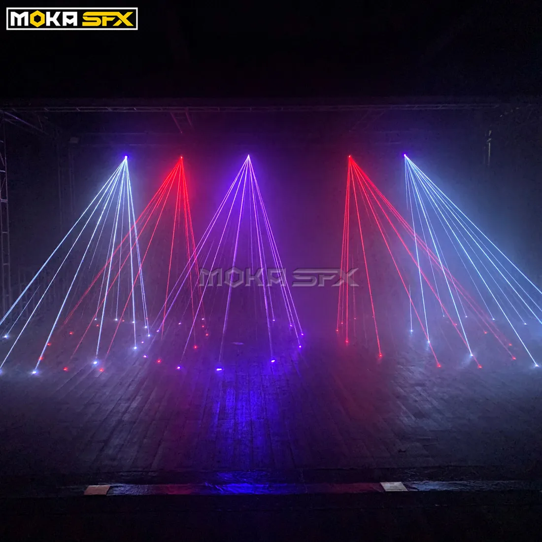 Laser Projector DJ Light Animation Stage RGB 3IN1 4W Dj Integrated Module DMX Music ILDA Control | Освещение