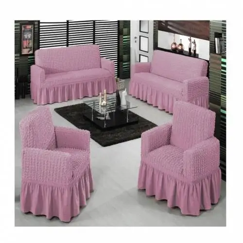 

Sofa Case Takımı 4 Color 3 + 3 + 1 + 1 Size Wheel Seat Cover Set