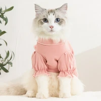 cat clthoes for small cats kedi katten sphynx pullovers soft fleece puppy dog pet hoodie