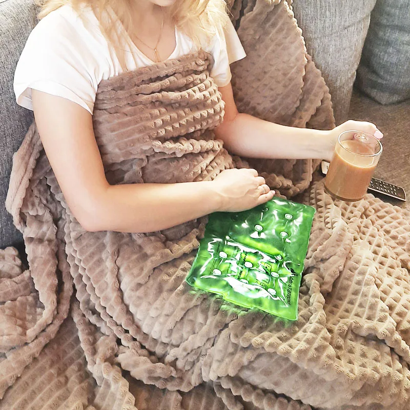 Грелка солевая Матрасик грелка для тела без воды сухое тепло спины от радикулита