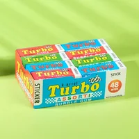 Та самая жвачка Turbo из нашего детства, внутри есть наклейки