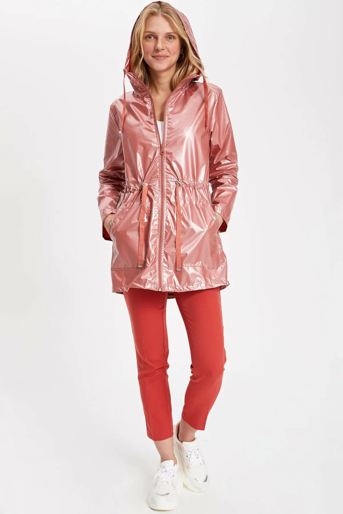 Дефакто женщины Raincoat J6890AZ19SP|Женские куртки| |