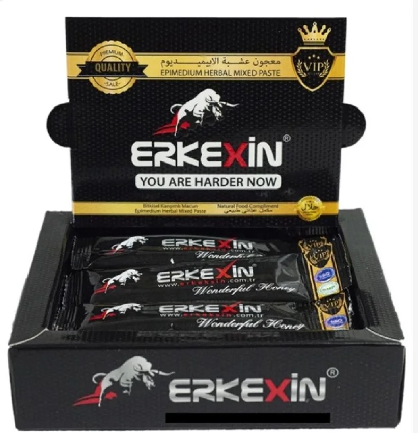

Erkexin Epimedyumlu sopa Macun 20 gr x 12 erkeözel özel либидо женьшень geciktirici enerji vitamin kayganlaştırıcı sprey