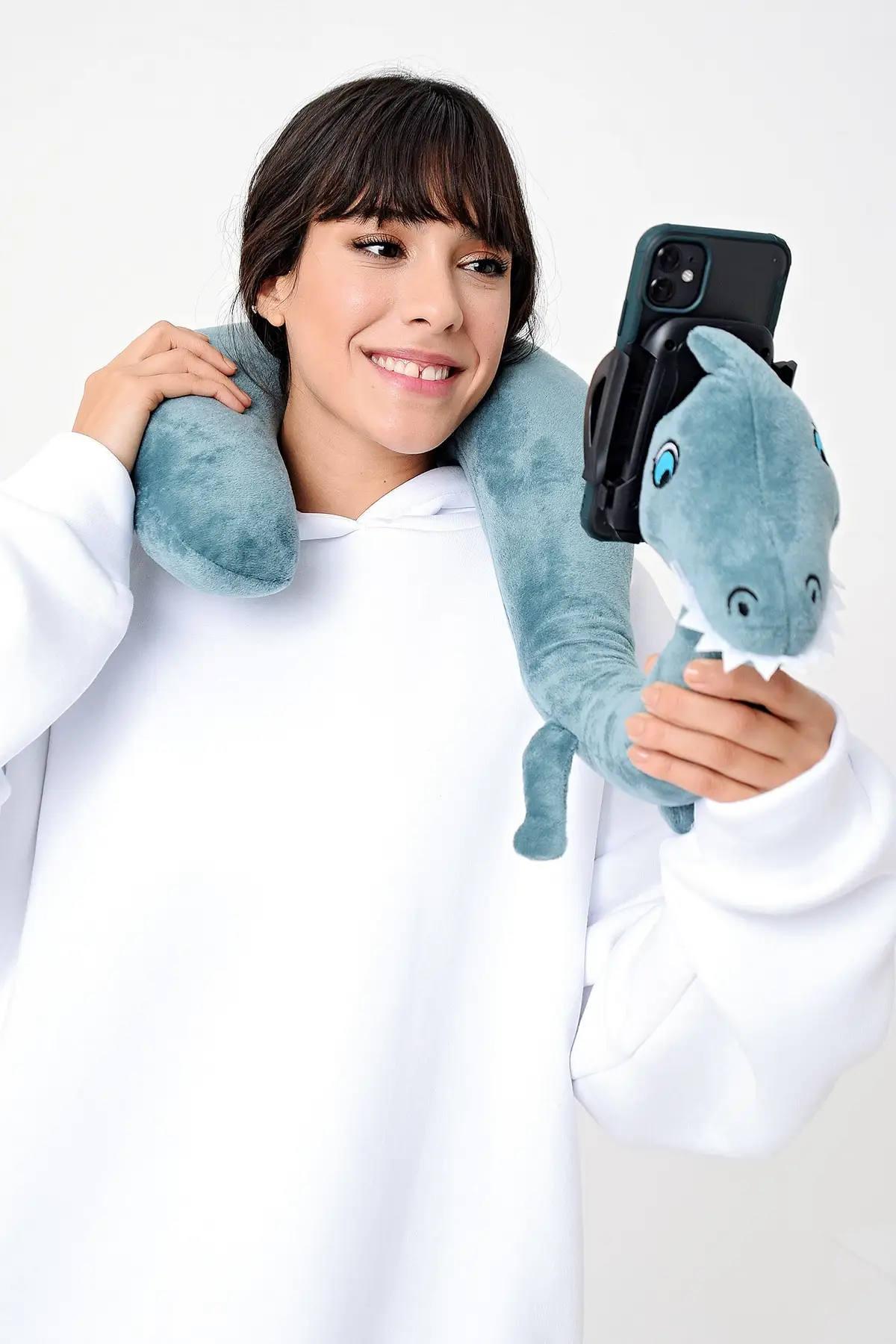 

U-shaped Pillow Mobile Phone Bracket Cervical Vertebra Pillow Pillow Mobile Phone Bracket Cute Cartoon Animal Giraffe Neck Pillo