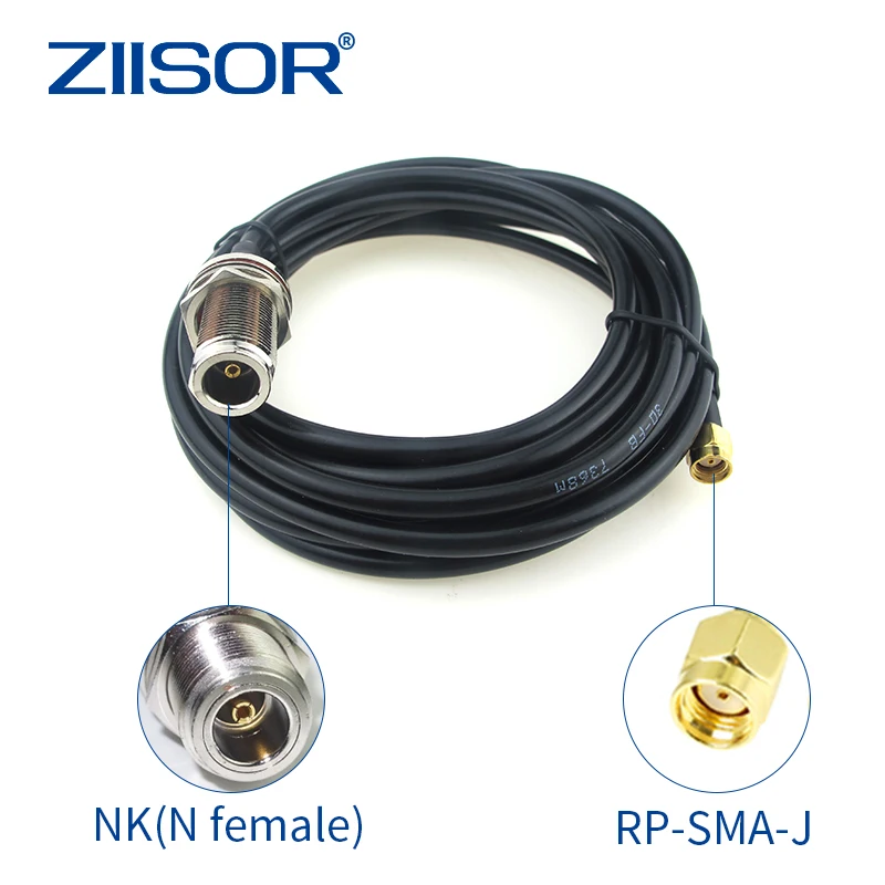 Antenna Adapter Extensible Cable SMA Male to N Female 3m Extension Feeder 3D-FB Extended Wire
