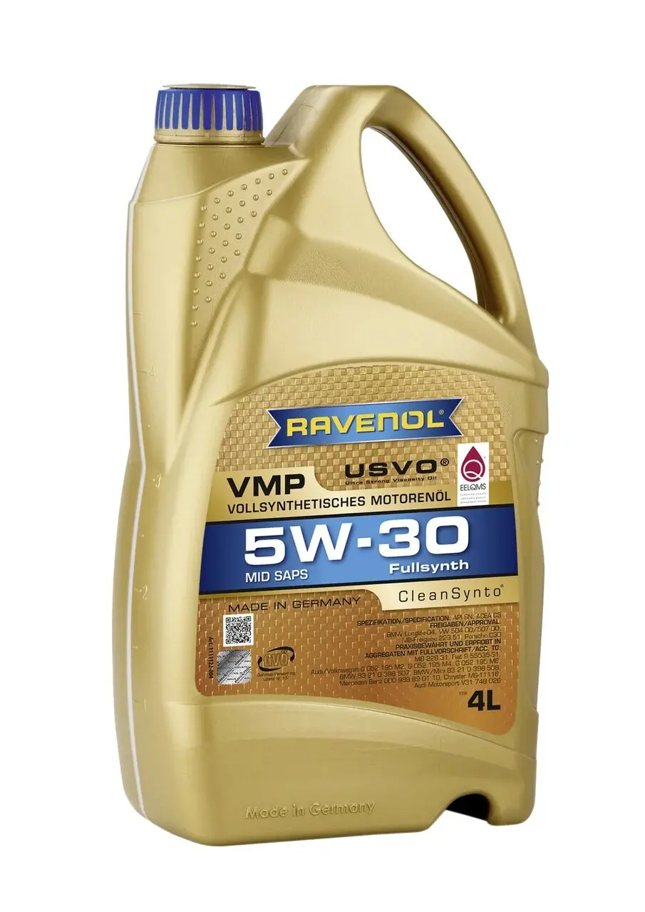 Моторное масло RAVENOL VMP SAE 5W-30 (4л) new | Автомобили и мотоциклы