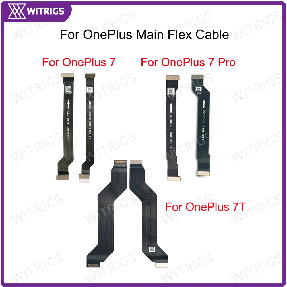 Witrigs оригинальный для OnePlus 7T Pro основной разъем материнской платы ЖК дисплей