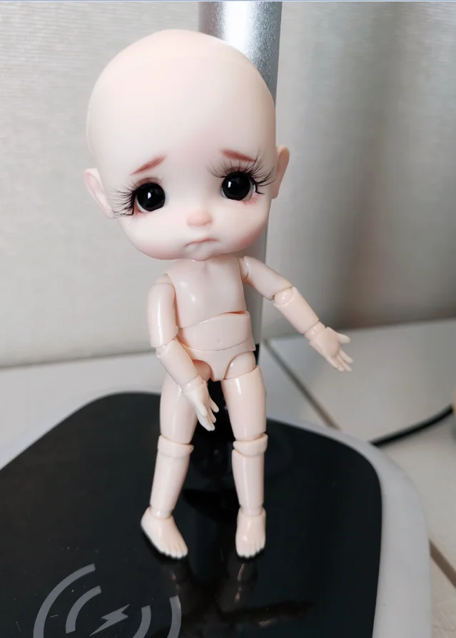 Nude doll 5 Sto куклы яйца кукла голова Кастомизация 1/8 BJD куклы Ob голова DIY Ob 11 голова куклы - Цвет: Nude doll 5