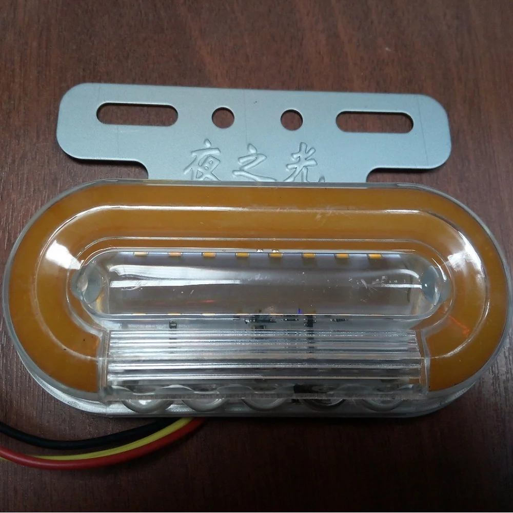 Фонари боковой маркировки для Камаза, МАЗа, Scania, MAN, DAF и других грузовиков и полуприцепов с светодиодным указателем поворота 12В 24В парковочным режимом.