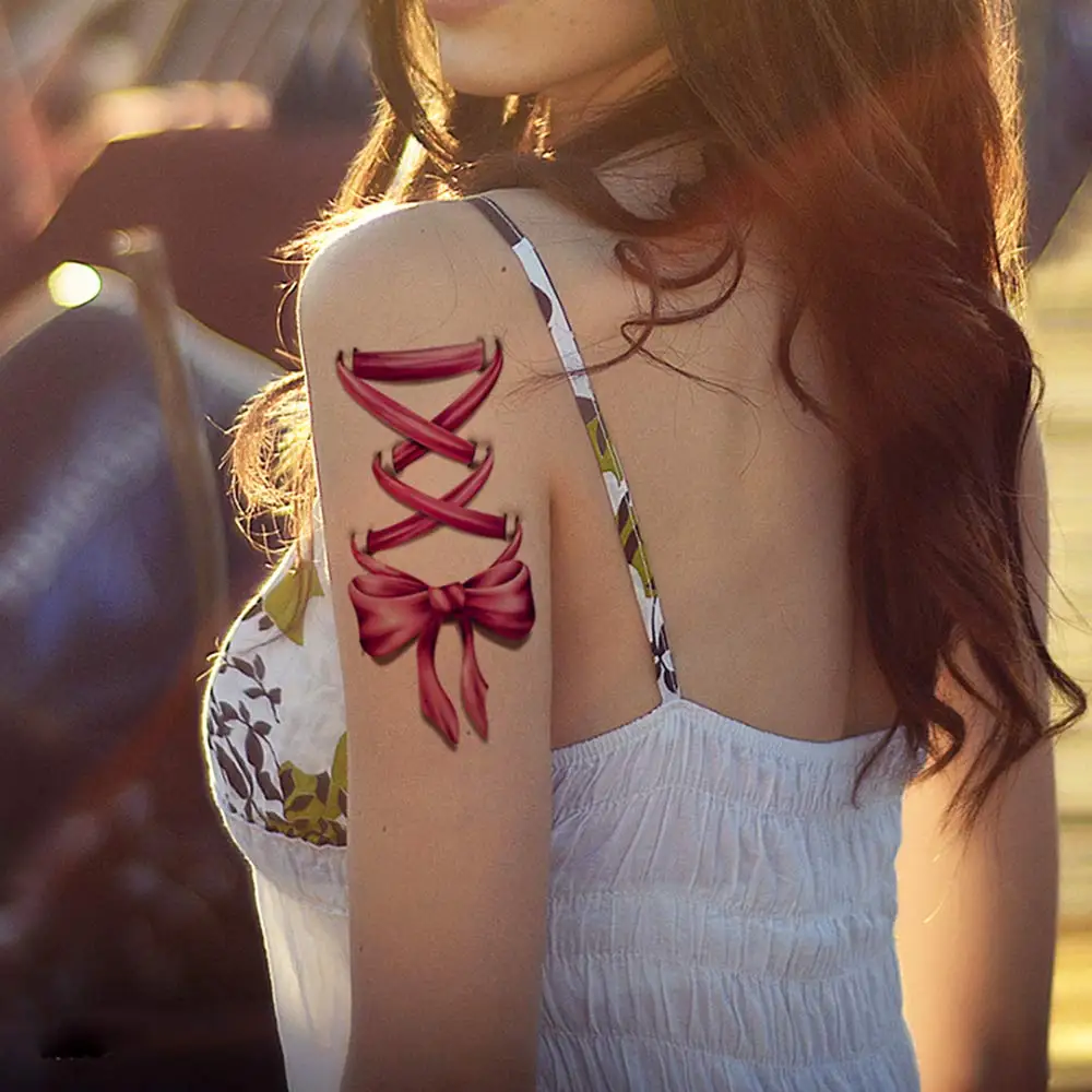 3D наклейки для временных татуировок временные на корпусе Водонепроницаемый