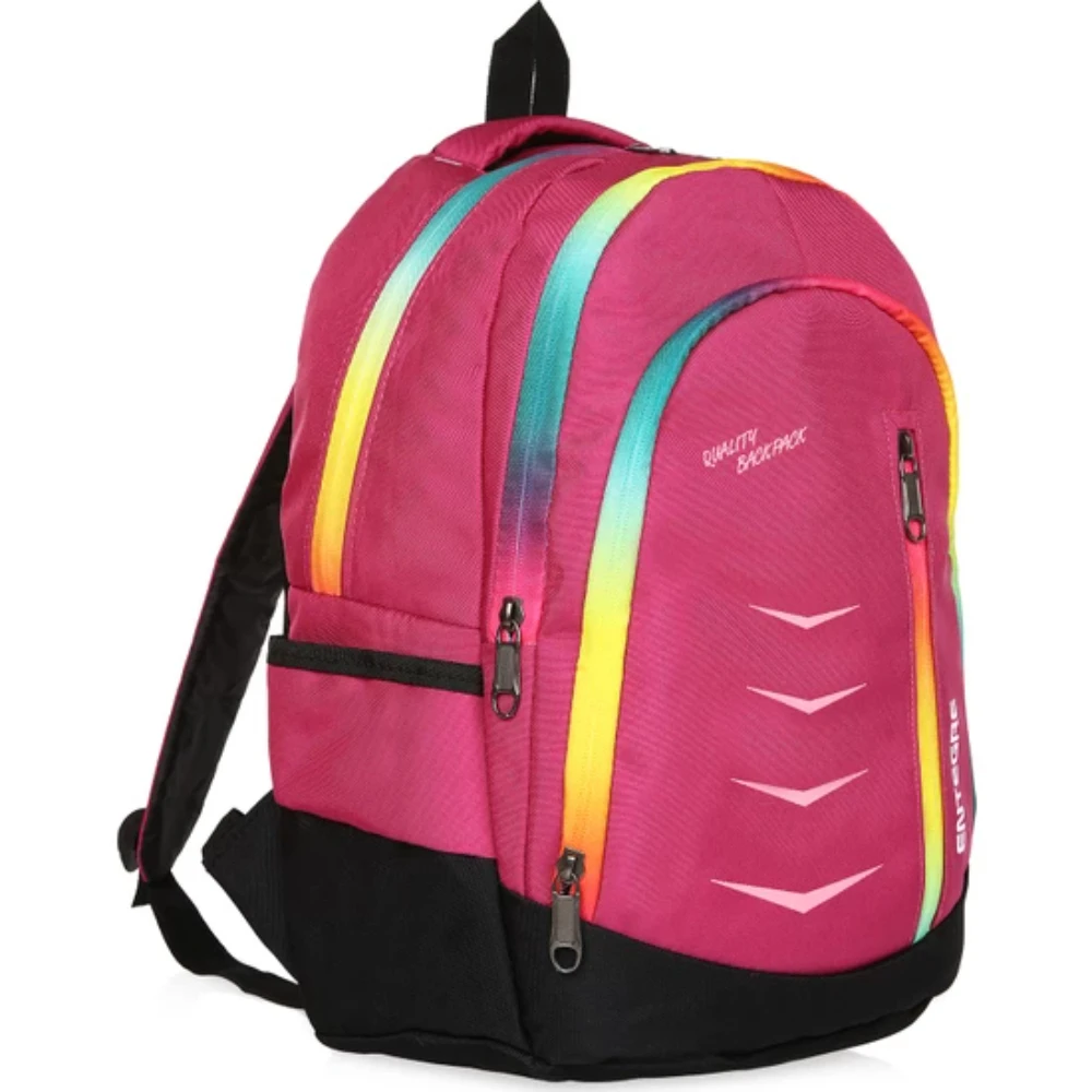 Colourful School Bags Backpack Laptop Notebook Case Unisex Girl Child Kids Large Capacity Space Colors Daily Back Pack