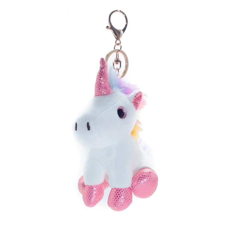 Soft toy animal soft stuffed fluffy plush unicorn sprocket White 13 cm | Stuffed &amp Plush Animals