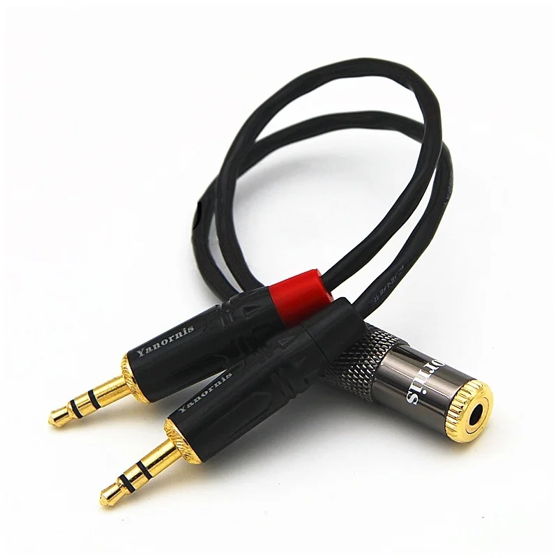 Двойной 2 3 5 мм штекер до 4P 4XLR 4 гнездо для Sony PHA3 MUSILAND 06 09 балансировочная