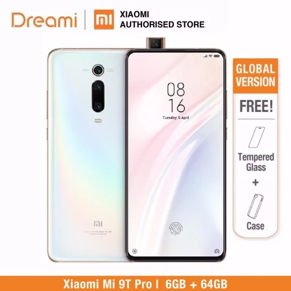 Новое поступление! Глобальная версия Xiaomi Mi 9T PRO 64GB rom 6GB ram(абсолютно новая и герметичная коробка) mi9tpro mi9t - Цвет: White 64GB