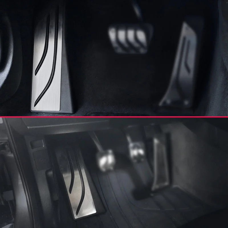 Крышка педали для салона автомобиля BMW F10 F11 F07 F25 F06 F12 F13 F01 X3 крышка из нержавеющей