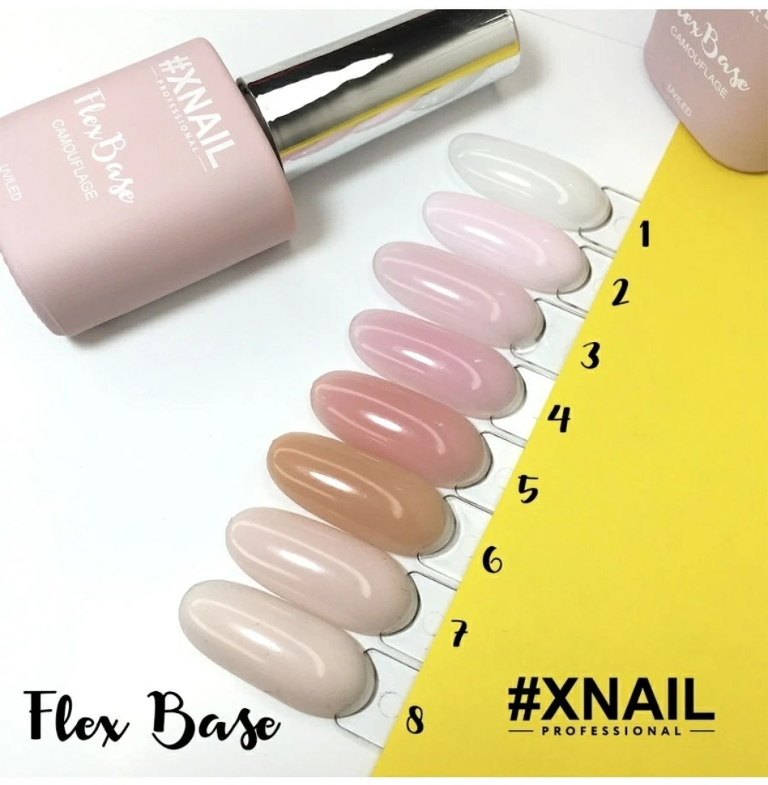 XNAIL FLEX BASE CAMOUFLAGE 5 (КАМУФЛИРУЮЩАЯ БАЗА) |