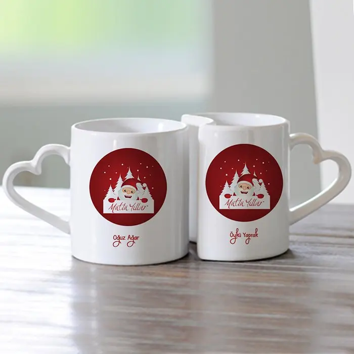 

Personalized Dual Dear Cup (Christmas Theme-4)