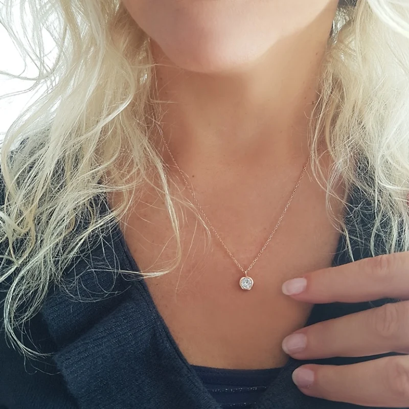 

Ожерелье из серебра 925 пробы Vaoov