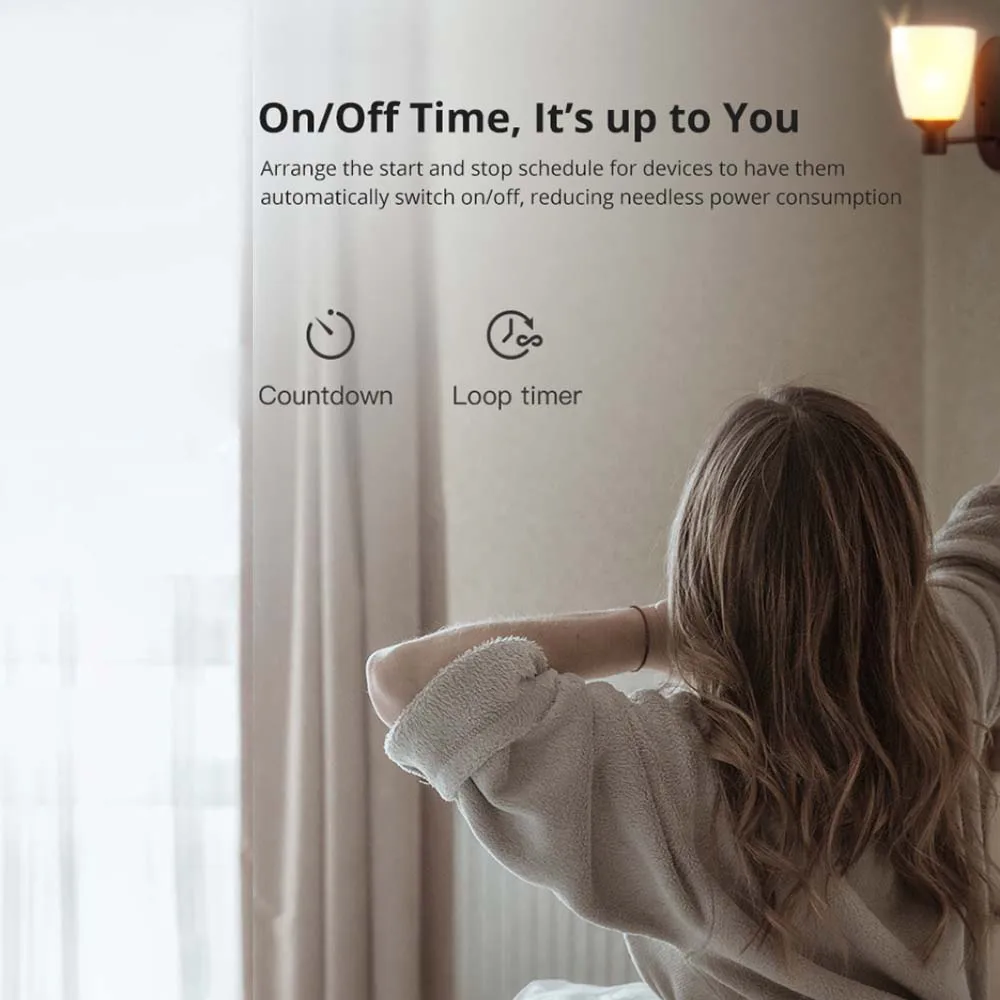 

SONOFF Basic R2 Wifi Timer Smart DIY Mini Switch Support EWelink APP Wireless Home Automation Compatible With Google Home Alexa
